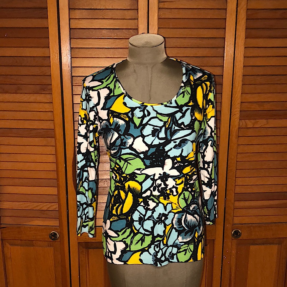 Escada Long Sleeve Shirt | Medium